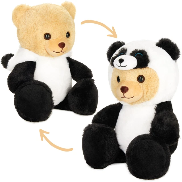 OSO PELUCHE DISFRAZ de Panda Osito Disfrazado 25 CM BRUBIES Osos