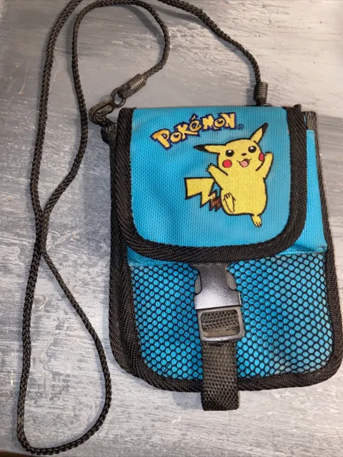 Vintage Pokemon Game Boy Pikachu Carrying Case Bag