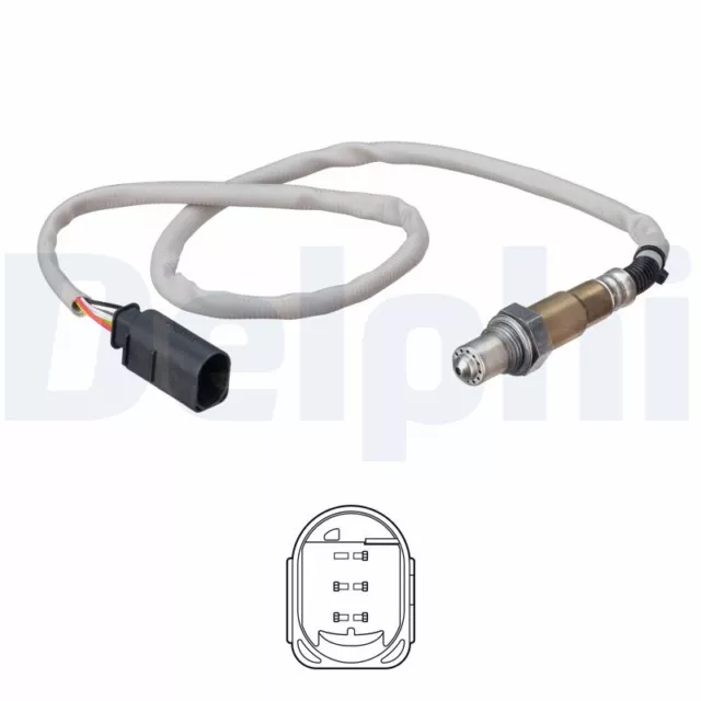 Sonde lambda DELPHI ES21295-12B1 pour MERCEDES-BENZ