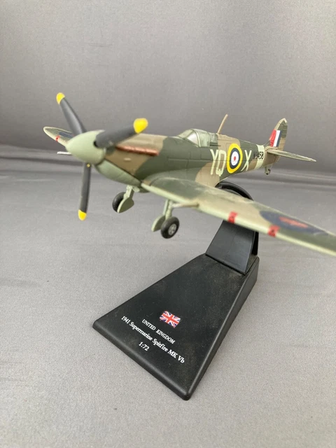 Atlas Edition - 1941 Supermarine Spitfire Mk Vb - 1:72 Scale Diecast Model