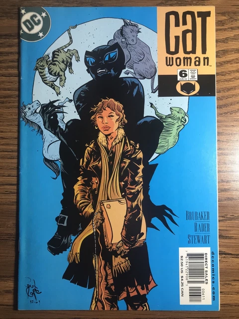 Catwoman No 6 Paul Pope Cover Ed Brubaker Story Dc Comics 2002