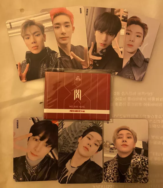 Monsta X | We Are Here World Tour 2019 Official Goods Photocard Set A Ver.