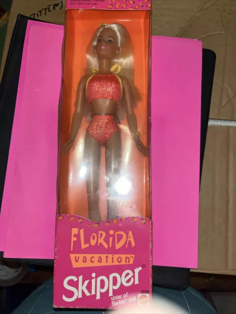 Mattel Florida Vacation Skipper (Sister of Barbie) #20495--NIB--1998