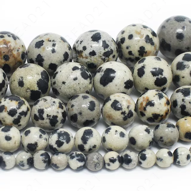 Natural Gemstone Beads Round Loose Wholesale 4mm 6mm 8mm 10mm 12mm 15.5" Strand