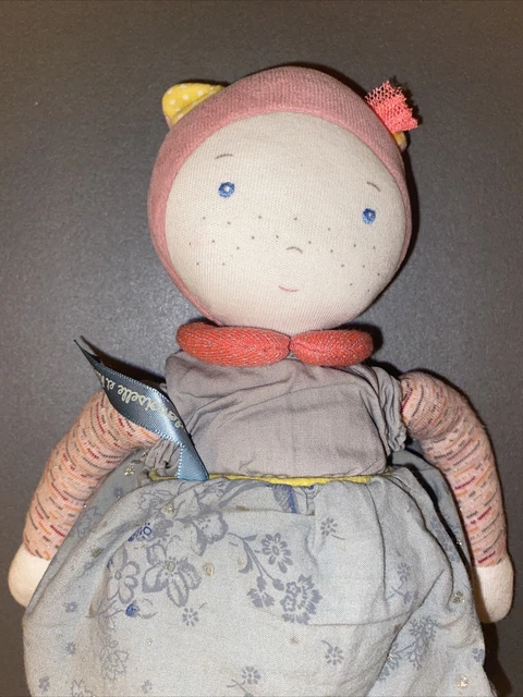 DOUDOU PELUCHE MOULIN ROTY POUPEE MADEMOISELLE ET RIBAMBELLE 35 cm 2