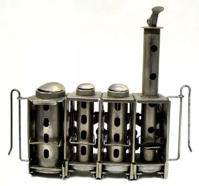 1930s JOHNSON FARE BOX vendor coin changer w/50 Cent holder AND extension