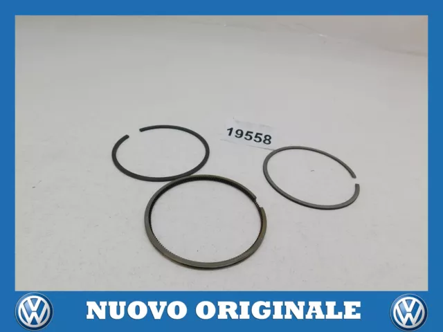 Kit Fasce Elastiche Pistone Piston Ring Set Originale Vw Passat 1.9 1981 1983