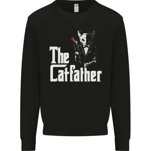 The Cat Father Parody Kitten Lover Animal Mens Sweatshirt Jumper