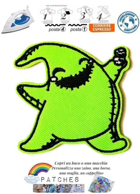 Toppa Termoadesiva Fantasia – Iron On Patch 8x4.5 Cm, Multidesign, Qualità Resistente, Ideale Per Vestiti E Zaini