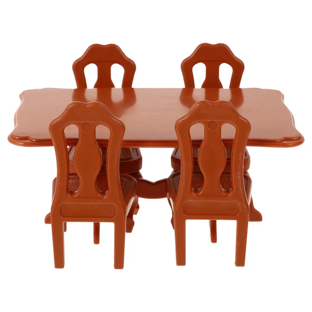 Modelo Mesa De Comedor Y Silla Mini Comedor Miniatura Niño