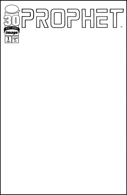 Prophet #1 Image Comics 2022 Facsimile Edition Cover F Blank Sketch Cover