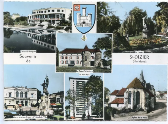 Cpsm / Postcard / Souvenir Of Saint Dizier // Various Views