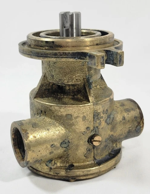 Johnson Bronze Impeller Sea Water Pump F7B-9 Pre-Owned 10-24061-3 *PLEASE READ*