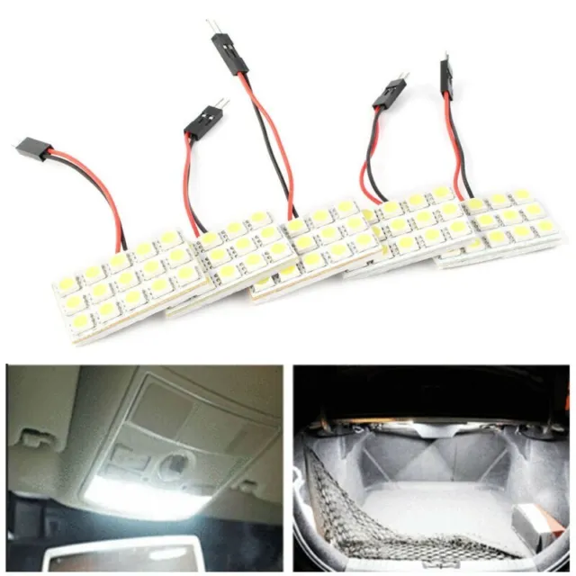 18 LED Panel Auto Innenraum Beleuchtung 12V Lampe Taxi Transporter Camping  Weiß