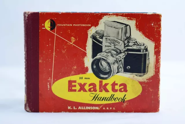 Manual De Cámara Exakta Varex De Colección - Prensa De Fuentes Primera Impresión 1956