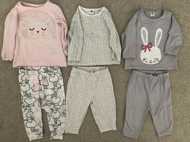 Baby Girl Pajama Bundle 6 Months