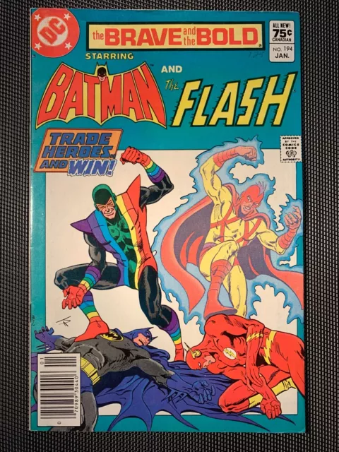 Brave and the Bold #194 (1983-DC) **High grade** Flash! CPV!