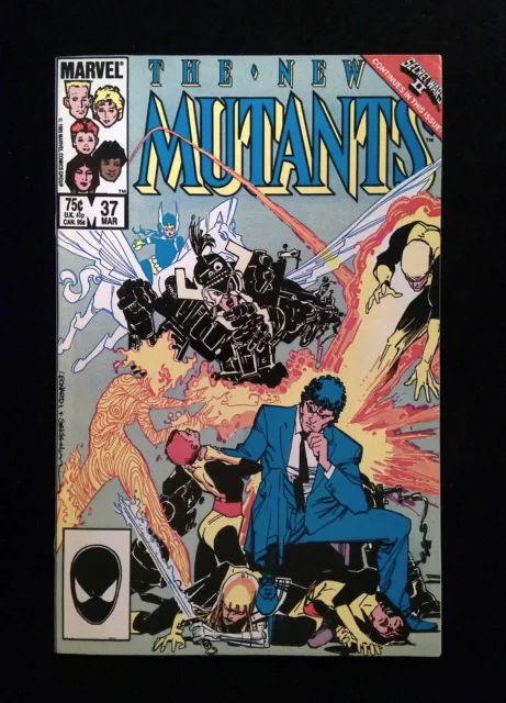 New Mutants #37  MARVEL Comics 1986 VF/NM