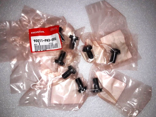 Honda Acura Genuine OEM Flywheel Bolts B Series DOHC VTEC Civic SI GSR B16B B18C