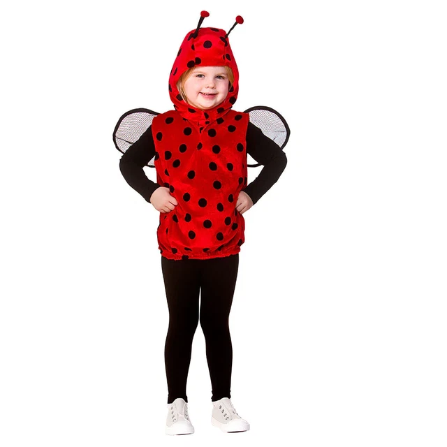 Capes Déguisement Abeille Et Coccinelle Pour Enfant – Lot De 2, Tailles 0-3 Ans Et 3-6 Ans, Costume Halloween Carnaval