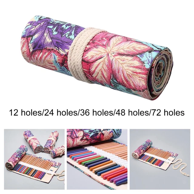 Lápiz de colores estuche envolvente soporte para lápiz estuche cortina lápiz lápiz