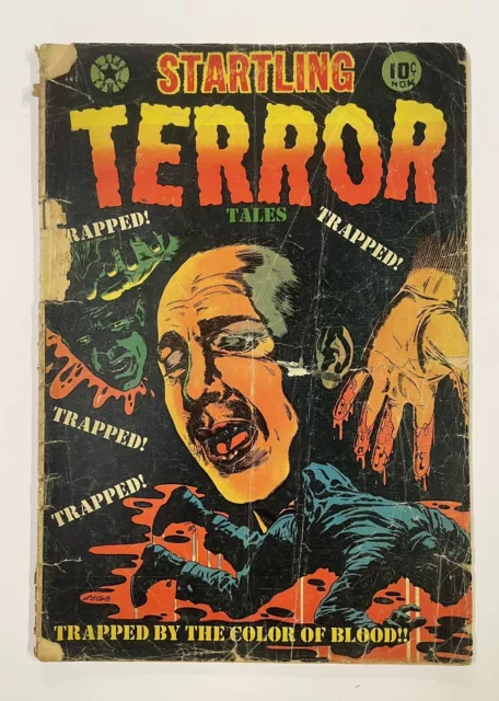 Startling Terror Tales #14. Feb 1953. Star Publications. Fr. Ga Pre-Code Horror!