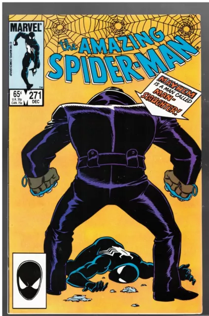 Amazing Spider-Man 271 1985 9.6/Nm+ 1St App Manslaughter Marsdale/Madame Fang
