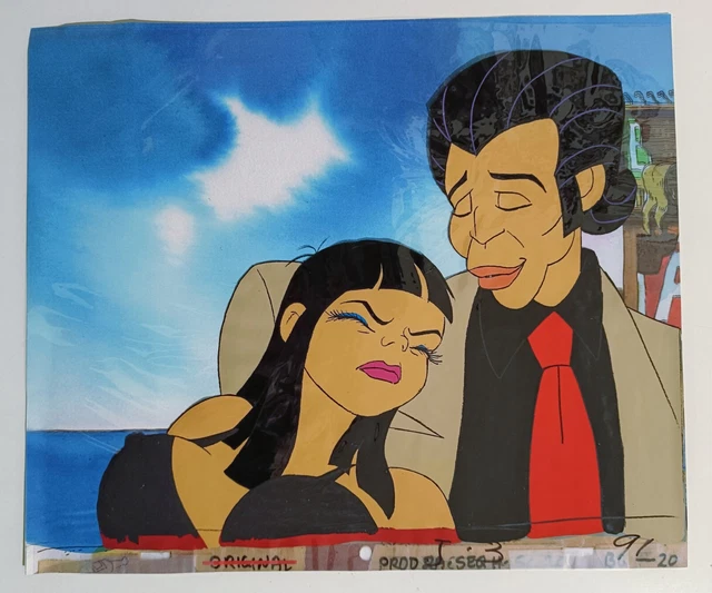Hey Good Look In Ralph RALPH BAKSHI: HEY Good Lookin' (Original Animation Cel + Background ...