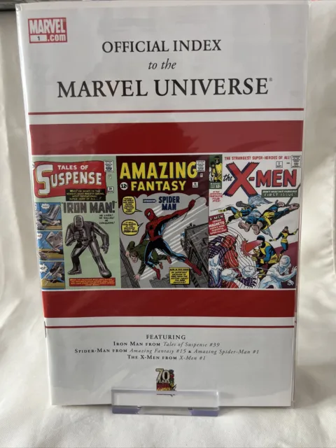 Marvel Comics - Official Index To The Marvel Universe Issue # 1-14 Complete Run