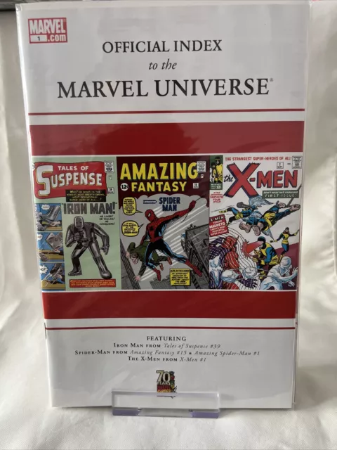 Marvel Comics - Official Index To The Marvel Universe Issue # 1-14 Complete Run