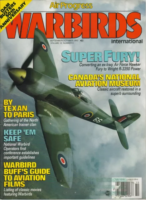 Warbirds Int. Sept.93 Aviation Films Dam Busters Raid Germany F-102A Dagger