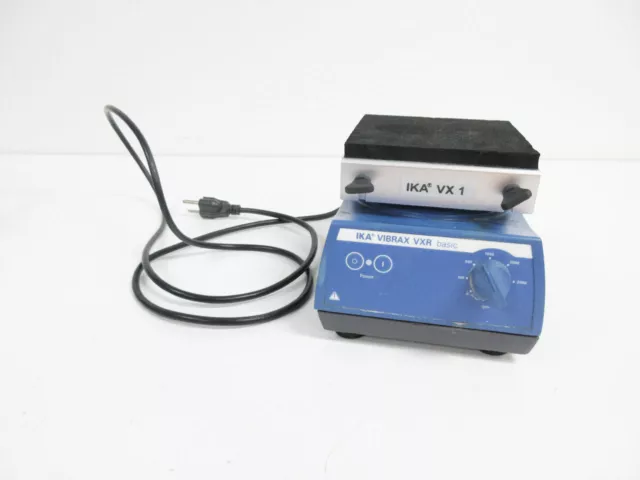 Ika Vibrax Vxr Basic B S1 Orbital Shaker With Vx 1 One Hand Attachment Plate
