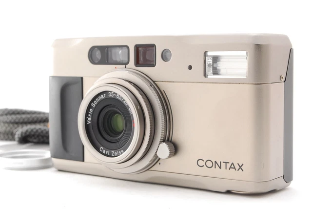 [Near MINT in Box] Contax TVS 35mm Point & Shoot 35mm Film Camera From JAPAN 2