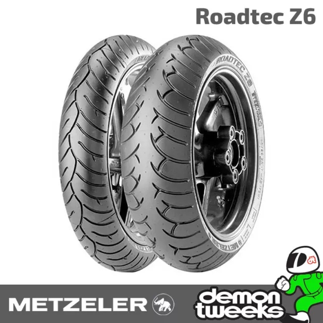 1 x 120/70 ZR17 58W TL Metzeler Roadtec Z6 Front Motorcycle Tyre - 1207017