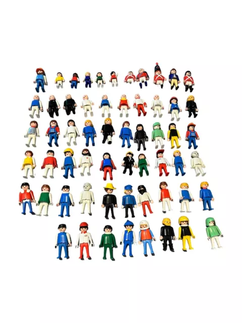 Playmobil Konvolut 59 Figuren Aus Dem Jahre 90Er Mit Zubehör Super Zustand