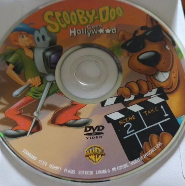 SCOOBY-DOO: GOES HOLLYWOOD (DVD disc only, 1979) $3.15 - PicClick