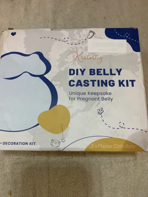 Belly Cast Kit Pregnancy - Belly Casting Kit for Expecting Mothers, Unique Keeps