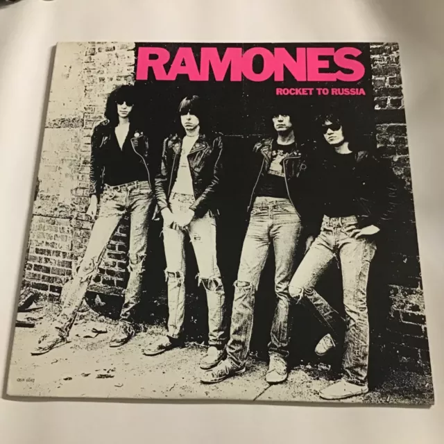 Ramones - Rocket To Russia Lp Canada Sire Qsr 6042 Punk Rock