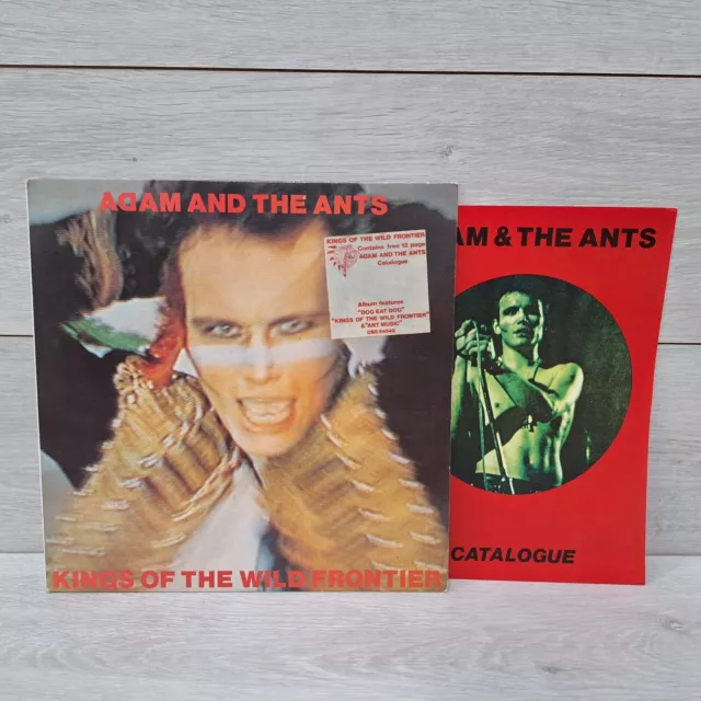 Adam And The Ants - Kings Of The Wild Frontier - 12" Vinyl LP Schallplatte + Booklet