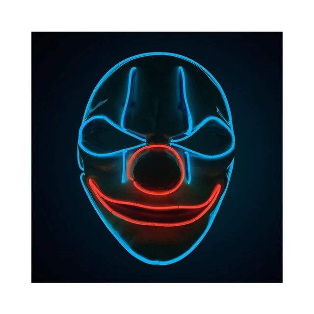 Masque De Clown Led Pvc