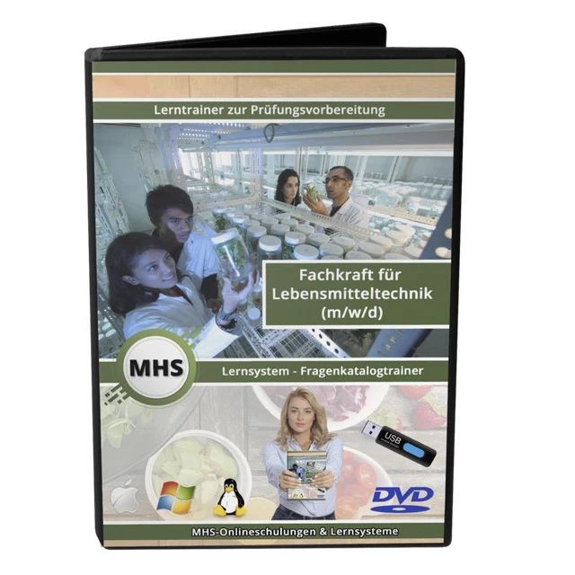 Fachkraft für Lebensmitteltechnik - eBook-Version - DVD oder USB-Stick