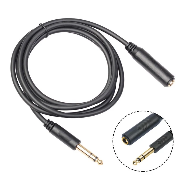 Hochwertiges 6,35 Mm Auf 3,5 Mm Klinkenstecker AUX-Kabel Für