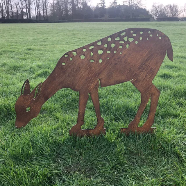 Garden Statue of a Deer , Big selection of Lawn decorations all made in the U.K.