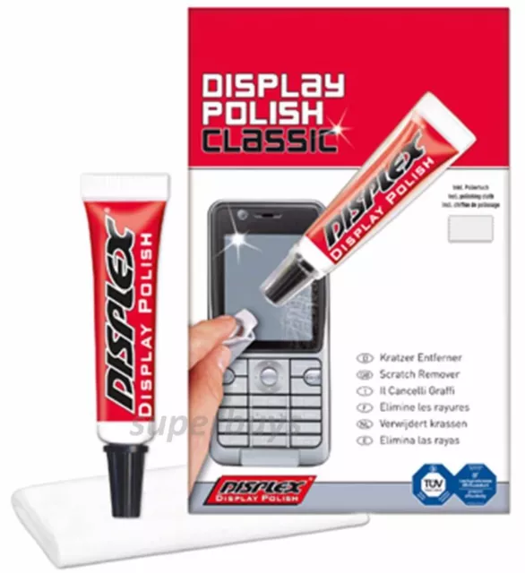 DISPLEX MOBILE PHONE Scratch Removal Remove Polish Polisher Face Plastic  Repair $15.62 - PicClick