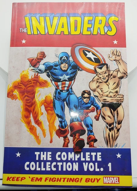 The Invaders: The Complete Collection Vol 1 Trade Paperback TPB Marvel Nice