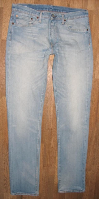 Jeans Levi's 511 Slim Fit Bleu Foncé Occasion - Taille W34/L30, état Très Bon