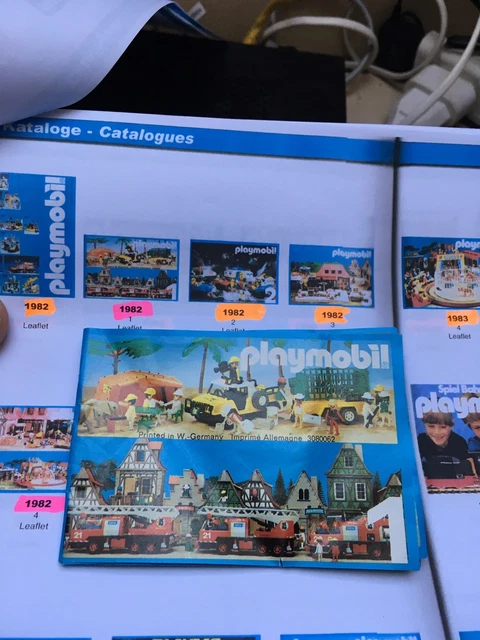 PLAYMOBIL NOUVEAUTES 87 catalogue catalogo katalog rare France pirate