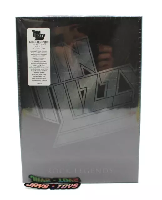 Thin Lizzy Rock Legends Deluxe Limited Edition Box Set 6 CDs + DVD Double Sealed