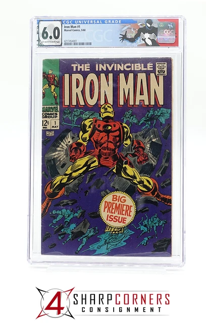 1968 Marvel Comics Iron Man #1 Origin Retold Cgc 6.0
