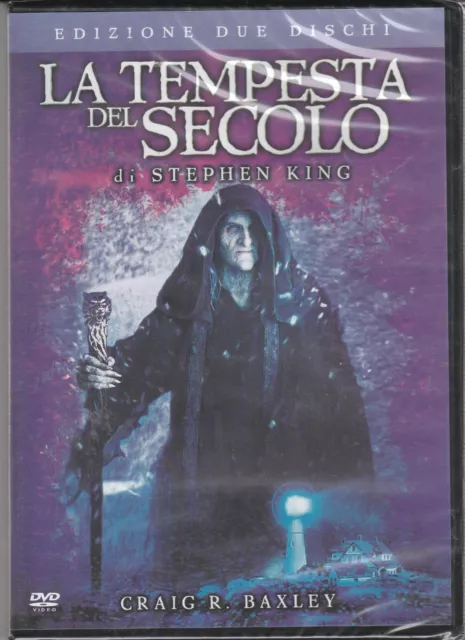 2 Dvd LA TEMPESTA DEL SECOLO di Stephen King edizione speciale nuovo sigillato